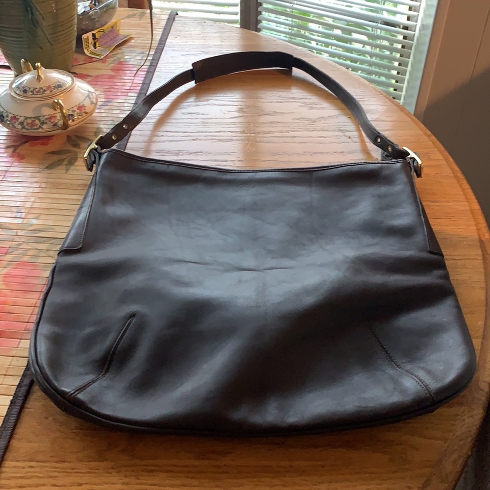 Coach Large Soft Leather Shoulder Bag #9210 - Picture 11 of 11